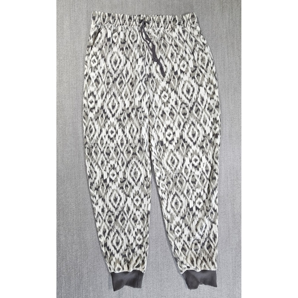 LulaRoe Women's Sweatpants Jogger Camo Dark And Light Gray Beige Sz Medium M